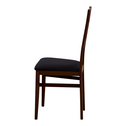 Krzesło do jadalni z tapicerowanym siedziskiem DUNGA