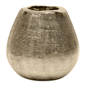 Świecznik ceramiczny złoty 9,5 cm