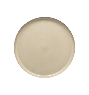 Talerz obiadowy ceramiczny ZUZE beżowy 27 cm