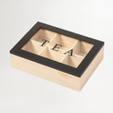 Pudełko na herbatę drewniane