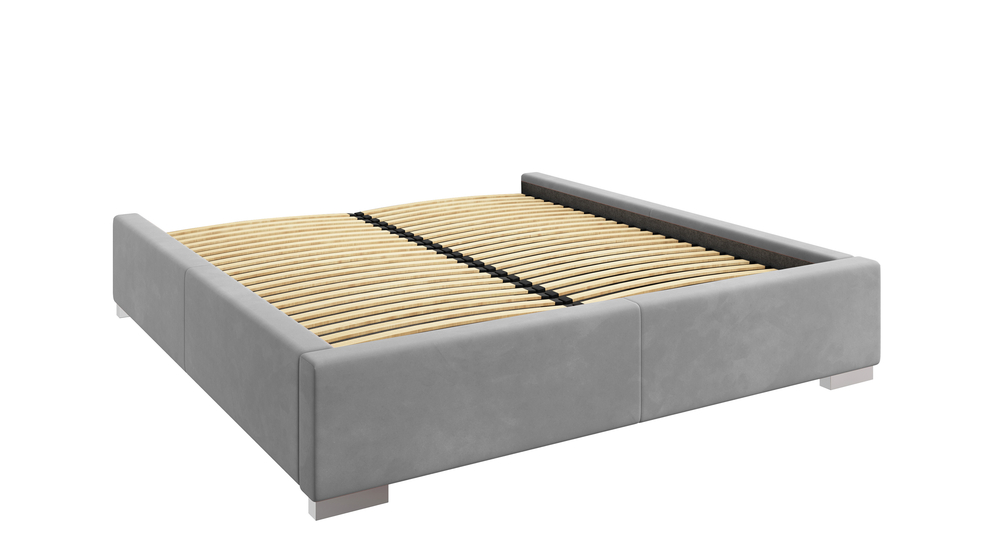 Rama łóżka ze stelażem FIBI FULL GR. 11 180x200, platynowy