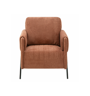 Fotel wypoczynkowy brązowy RENKA