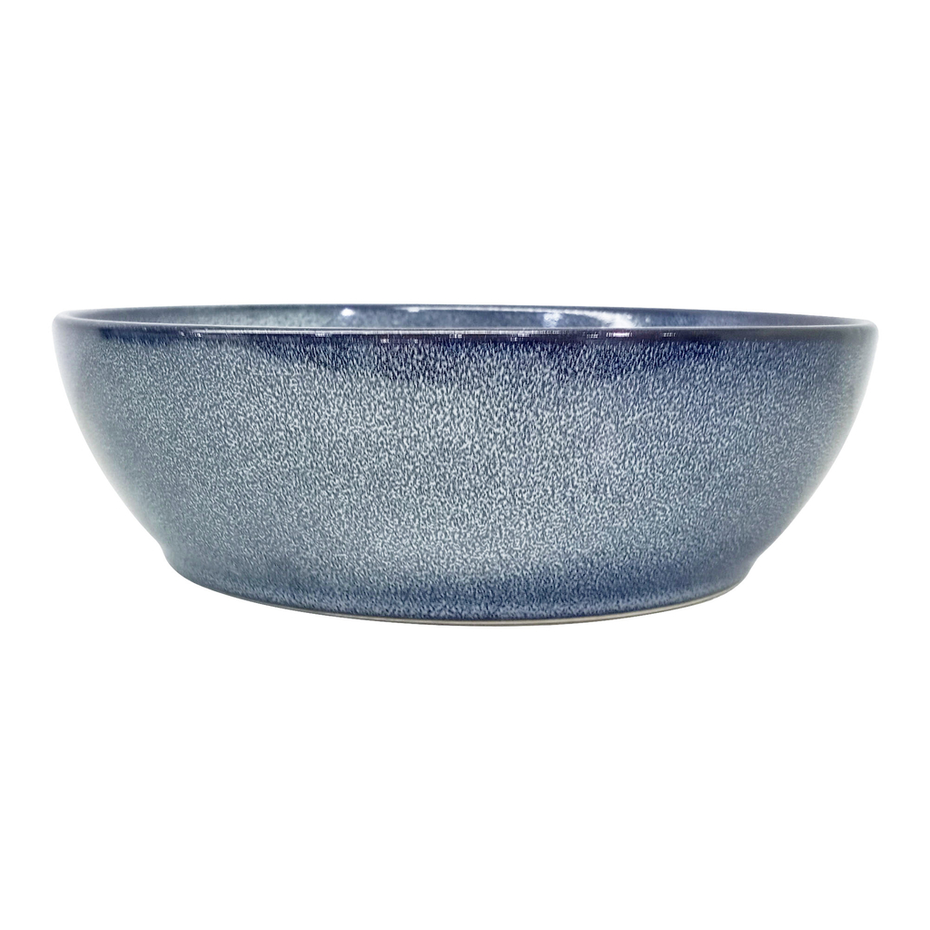 Miska ceramiczna niebieska BALTIC 1070 ml z ceramiki kamionkowej. 