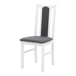 Krzesło z szarym obiciem KOLGA