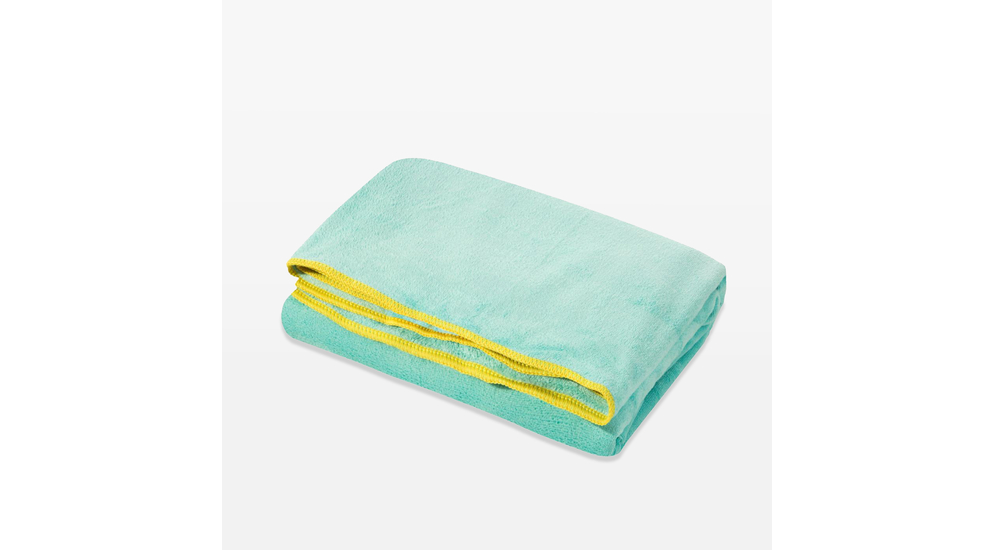 Jasnoturkusowy ręcznik szybkoschnący