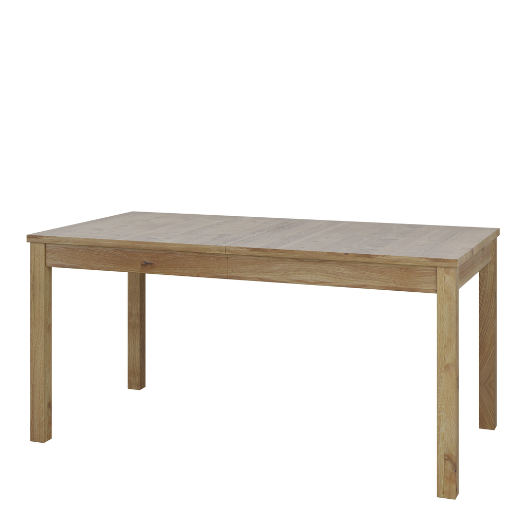 Stół rozkładany z drewnianymi nogami FLORA