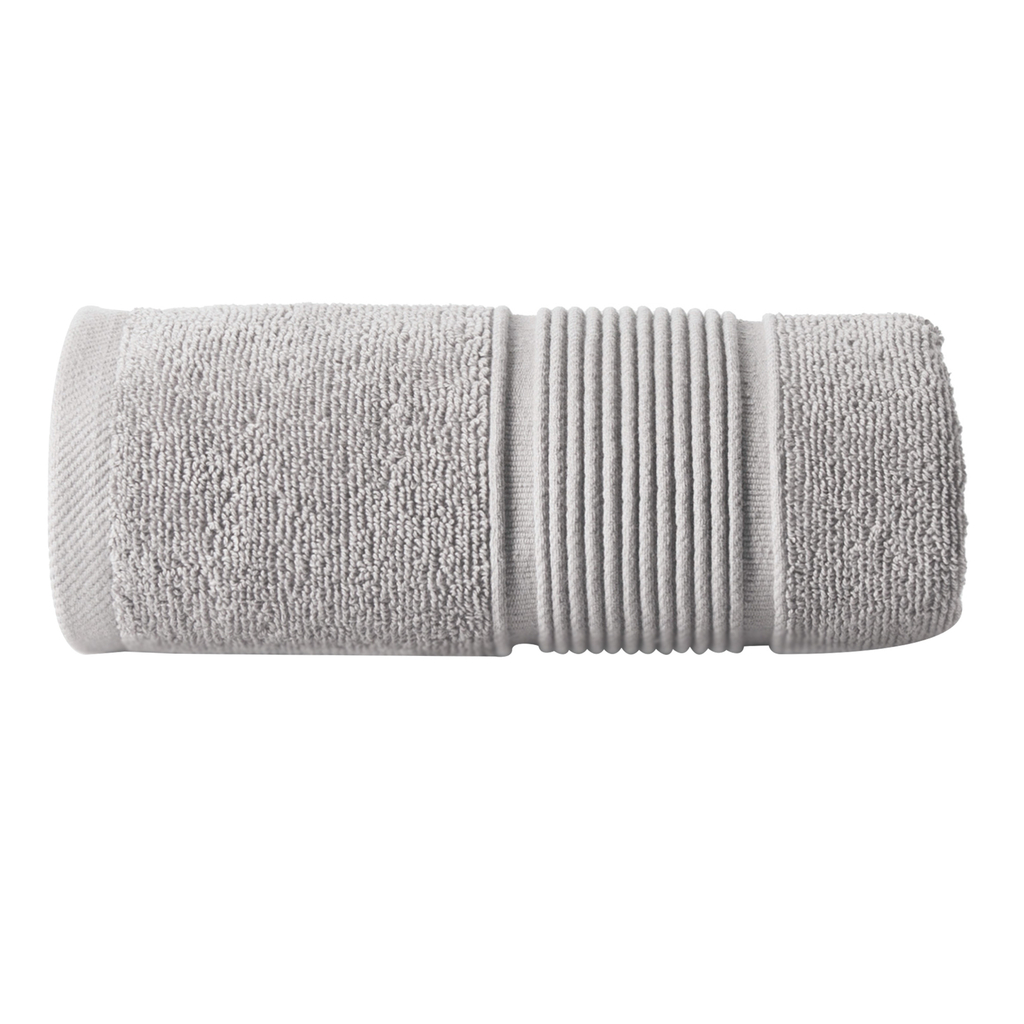 Ręcznik bawełniany szary NAOMI 50x90 cm