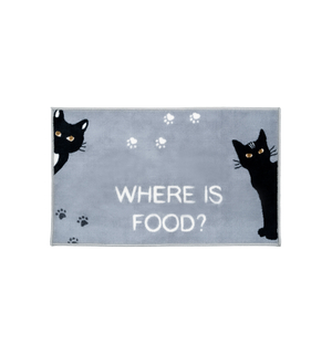 Dywanik antypoślizgowy DOG&CAT WHERE IS FOOD 40x60 cm