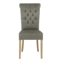 Krzesło tapicerowane glamour FLOR 