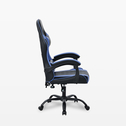 Fotel biurowy czarno-niebieski LUDOZ