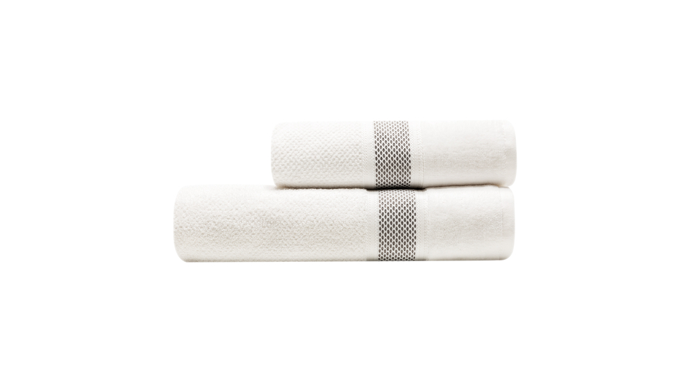 Ręcznik biały GREY 50x100 cm