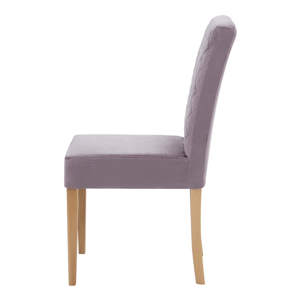 Krzesło tapicerowane wrzosowe JORK