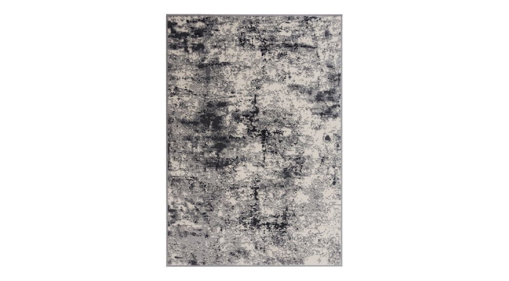 Dywan abstrakcyjny szary NEBULA 160x230 cm