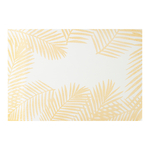 Podkładka na stół biała w złote liście 30x45 cm
