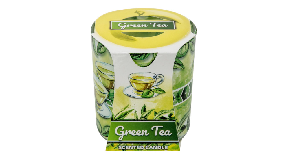 Świeczka zapachowa w szkle zapach zielona herbata VERONA GREEN TEA