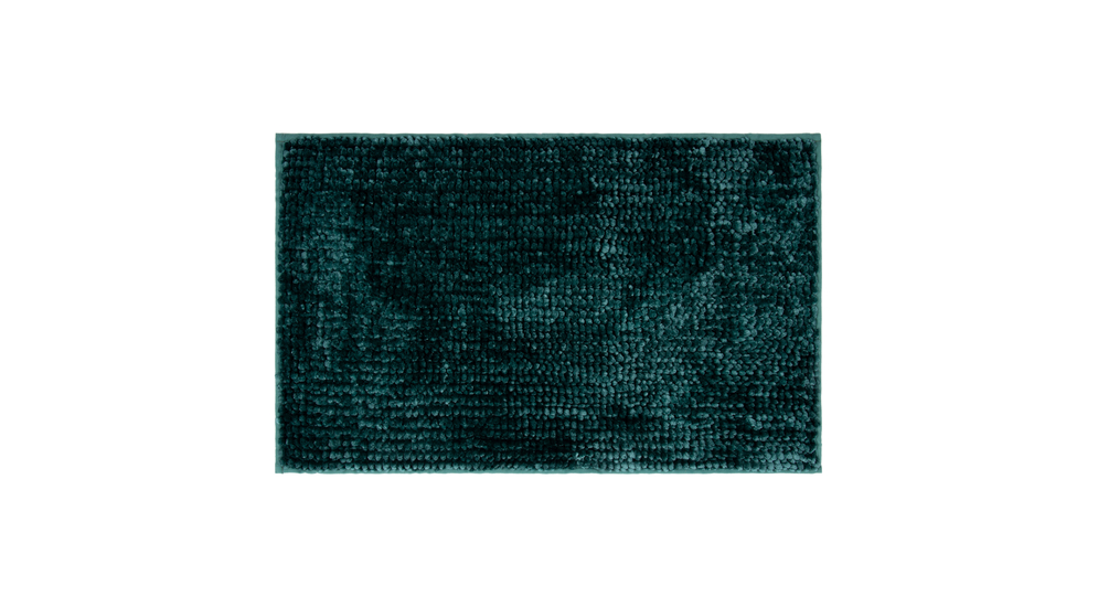 Dywanik łazienkowy zielony CHENILLE 50x80 cm