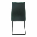 Krzesło tapicerowane butelkowa zieleń ARIBA