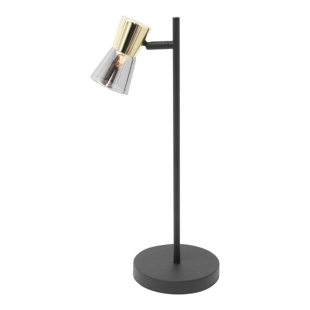 Lampa stołowa czarno-złoty CENTO