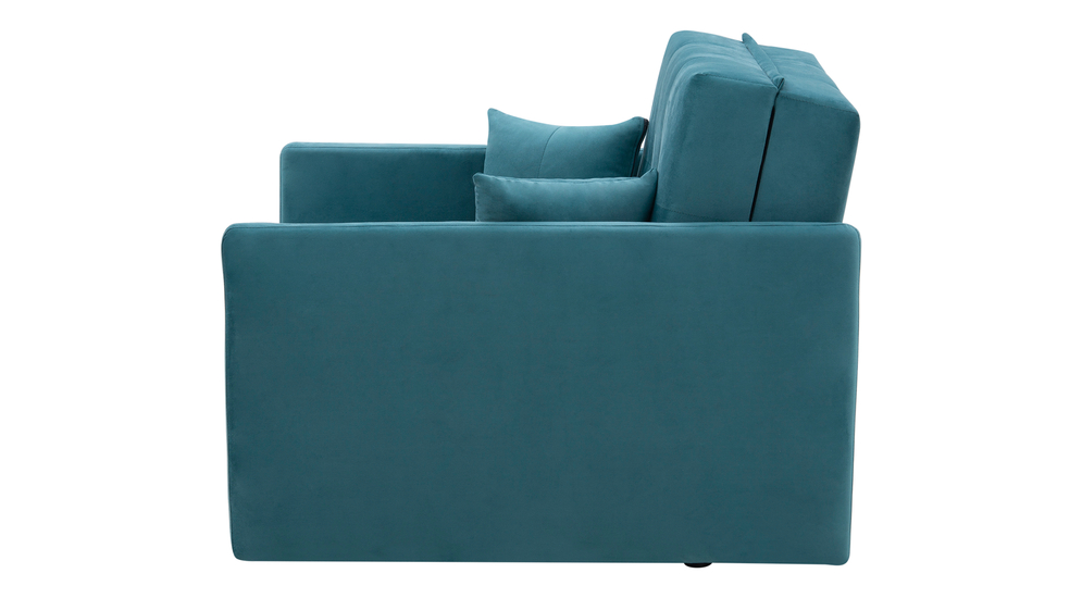 Sofa amerykanka turkusowa 93 cm LEO I