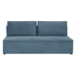 Sofa rozkładana 3-osobowa niebieska UNO