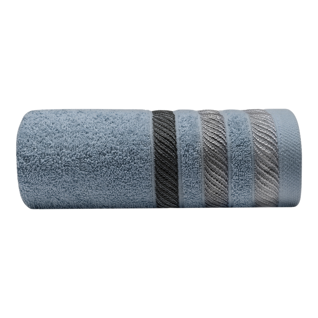 Ręcznik niebieski MOSS 50x100 cm