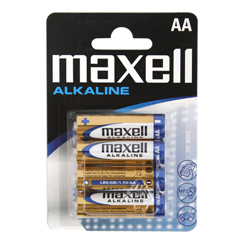 Baterie alkaliczne MAXELL LR06/AA - kpl 4 szt.