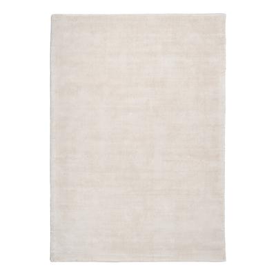 Dywan ręcznie tkany z wiskozy biały PREMIUM 160x230 cm