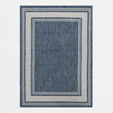 Dywan niebieski PALMA 160x230 cm