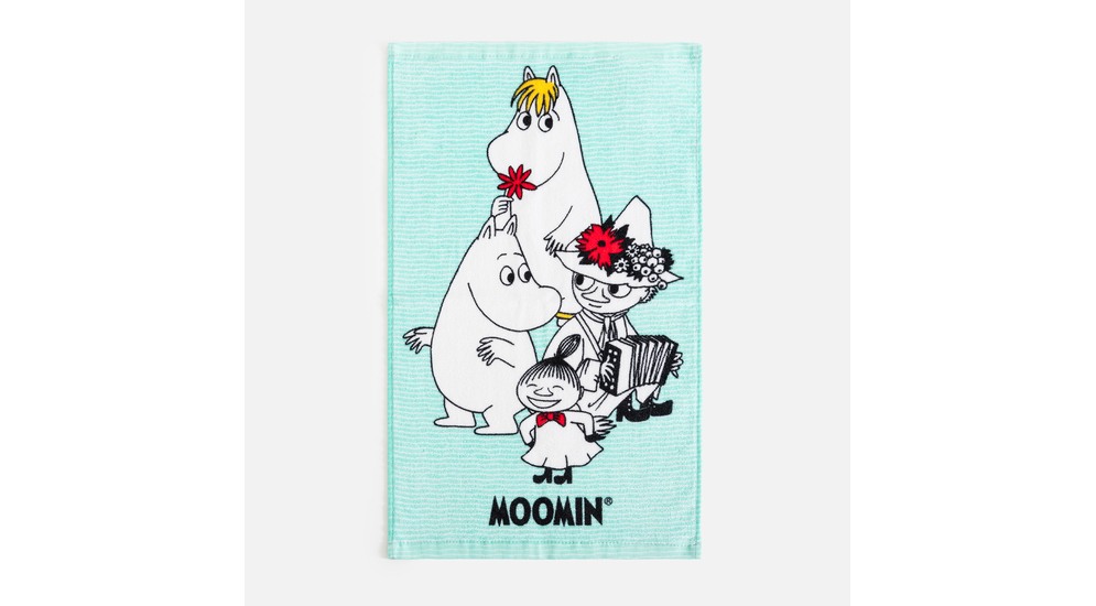 Ręcznik dla dziecka z bohaterami bajki Muminki