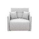 Sofa amerykanka 93 cm szara LEO I