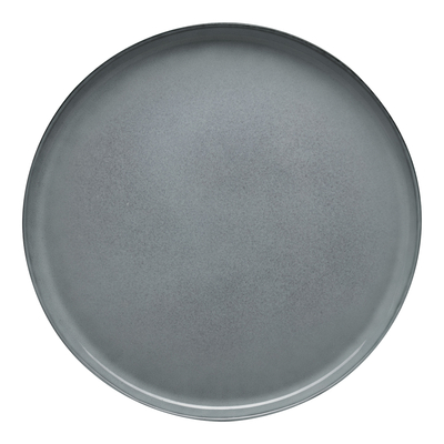 Talerz obiadowy ceramiczny ZUZE szary 27 cm