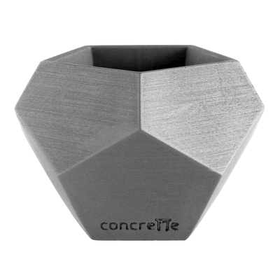 Osłonka dekoracyjna betonowa SQUARE GEOMETRIC 11 cm