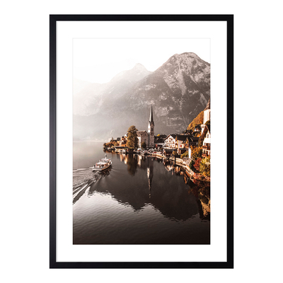 Obraz jesienne jezioro AUTUMN VIEW 53x73 cm