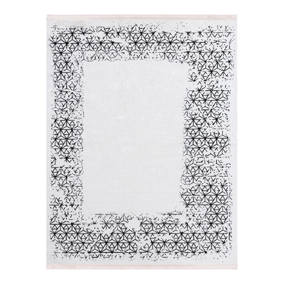 Dywan z połyskiem biały KASHMIR 160x230 cm